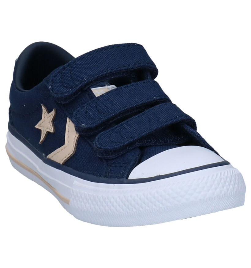Converse Star Player Blauwe Sneakers in stof (290958)
