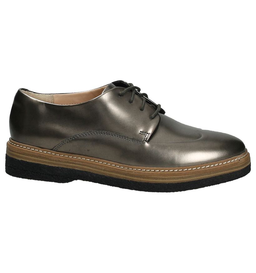 Clarks Zante Zara Veterschoen Brons in leer (201416)