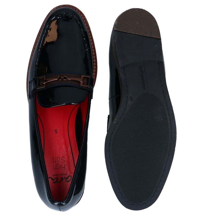 Ara Kent Blauwe Loafers in lak (282789)