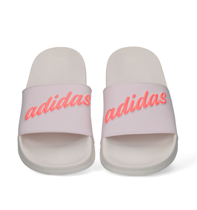 adidas Adilette ShowerClaquettes de picine en Rose pour femmes (318892)