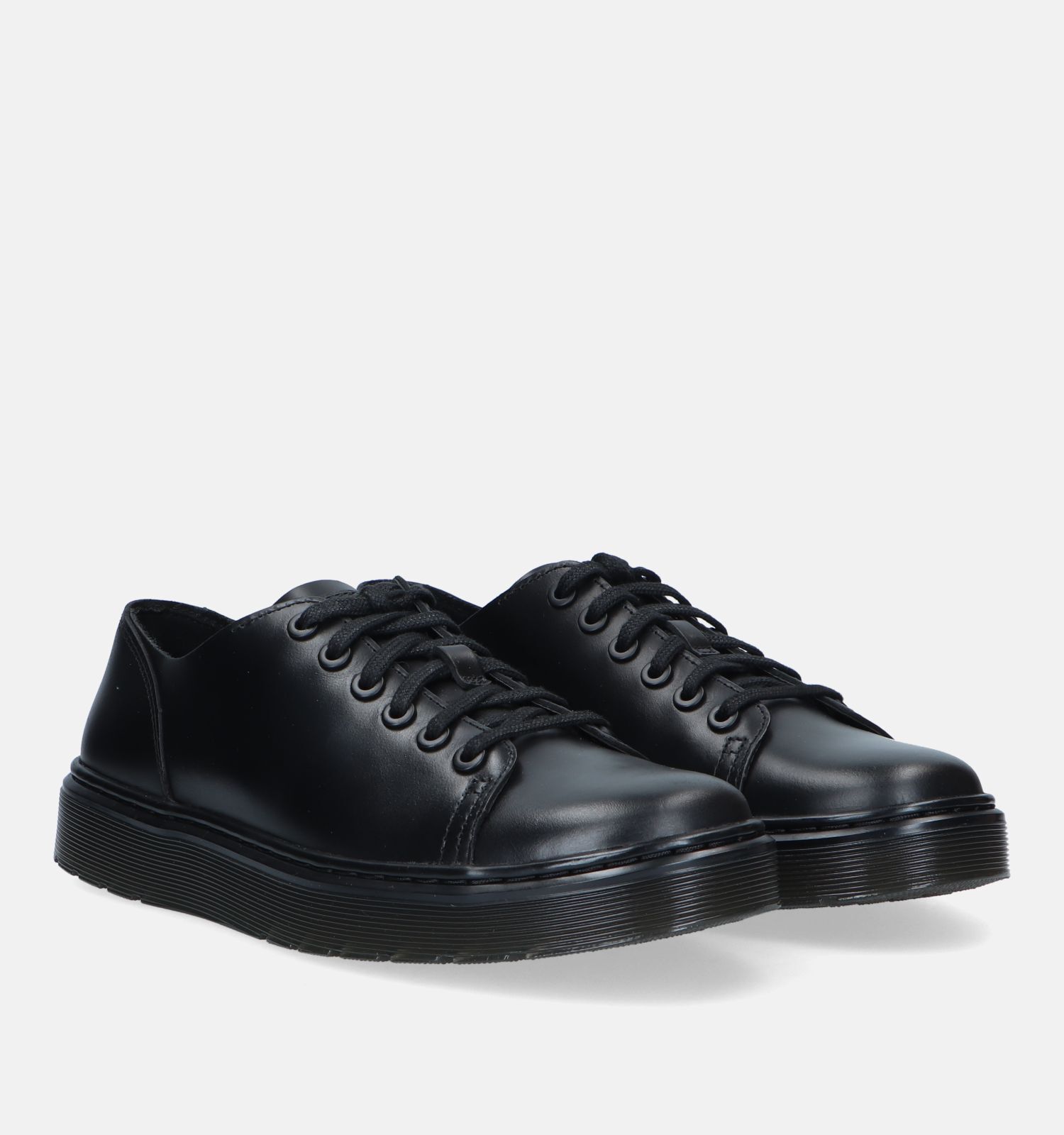Dr. Martens Dante Zwarte Veterschoenen Heren Lage schoenen Online op TORFS.BE