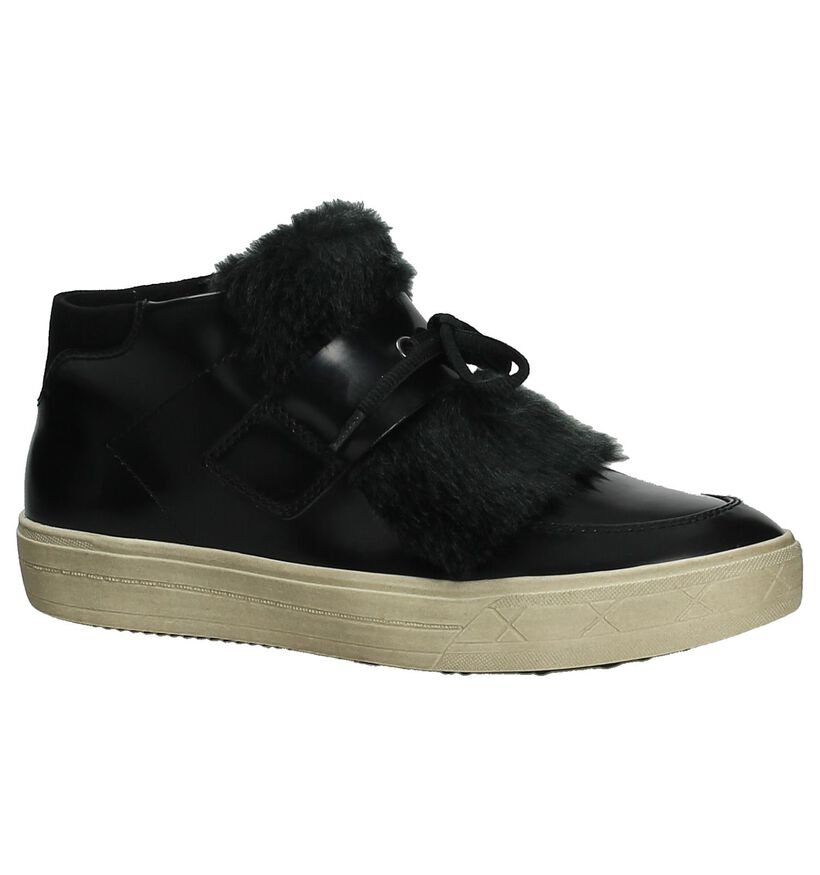 Zwarte Hoge Sneakers Tamaris in kunstleer (203978)