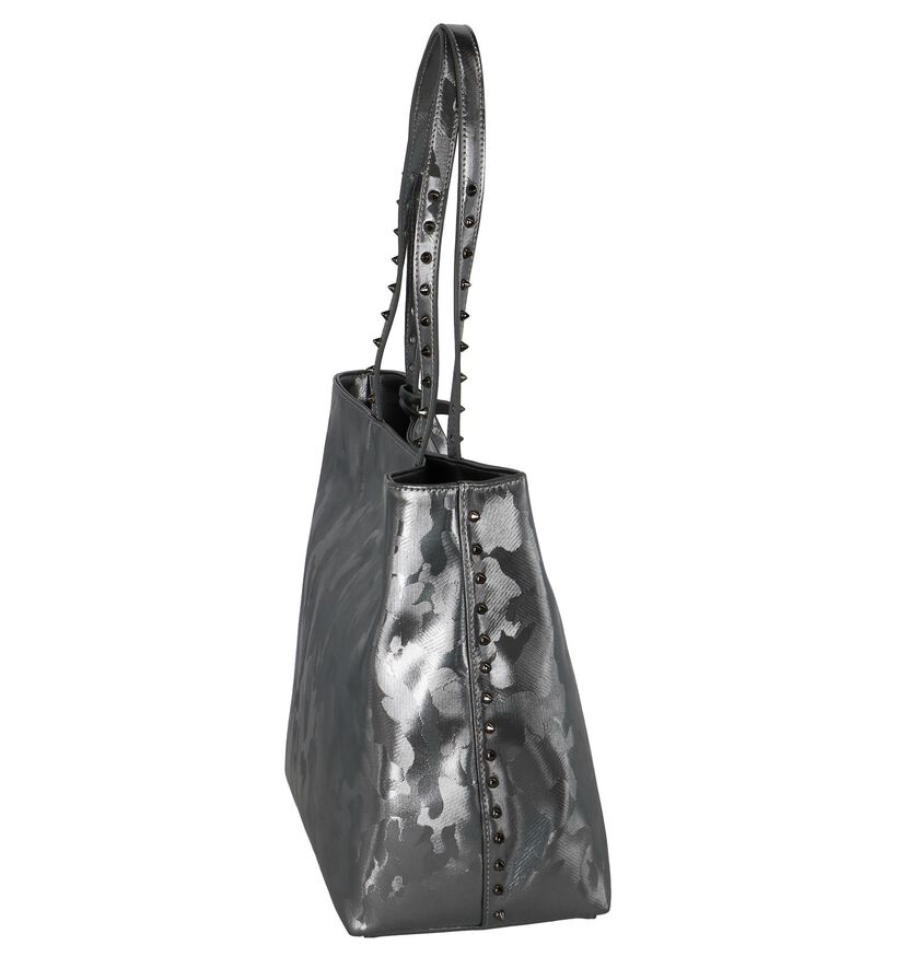 Zilveren Shopper Kisses of Pearl Charly in kunstleer (233610)