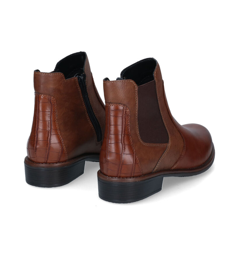 Remonte Bottines plates en Marron pour femmes (315725) - pour semelles orthopédiques