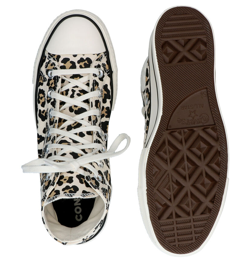Converse CT All Star Lift Baskets en Beige pour femmes (302686)