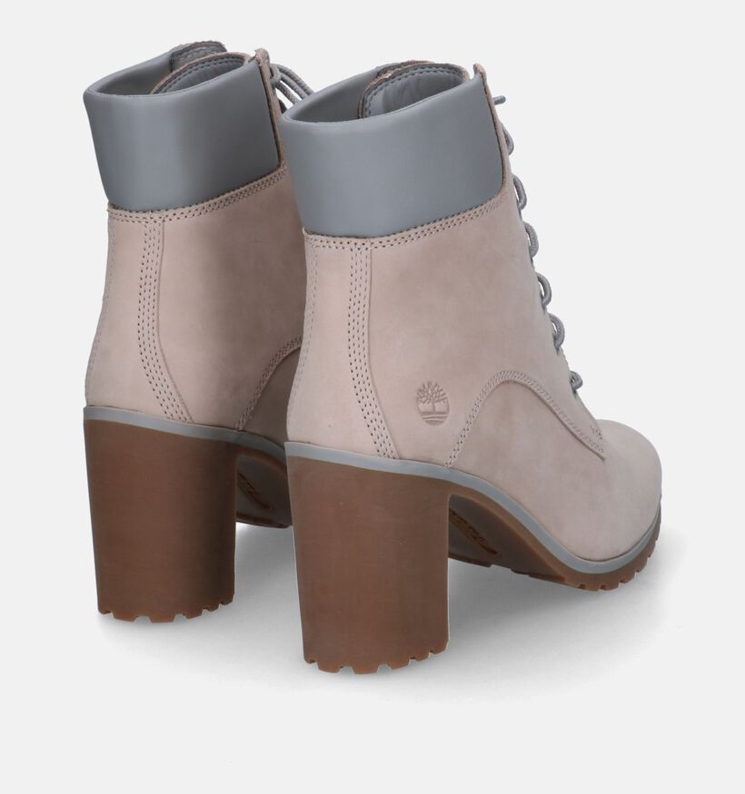 Timberland Allington 6IN Taupe Enkellaarzen voor dames (313454)