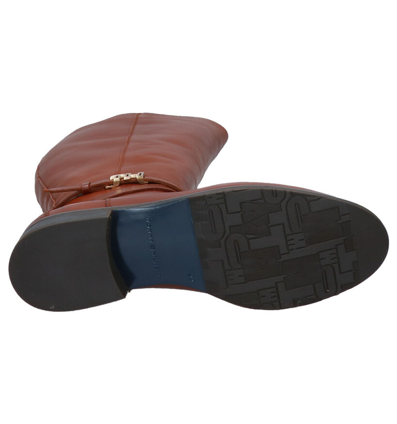 Tommy Hilfiger Laarzen Cognac in leer (255885)