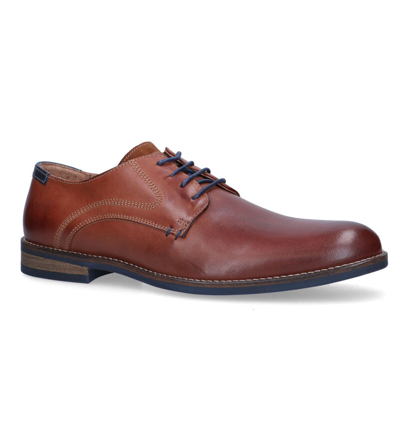 Australian Tasman Cognac Veterschoenen voor heren (321696) - geschikt voor steunzolen