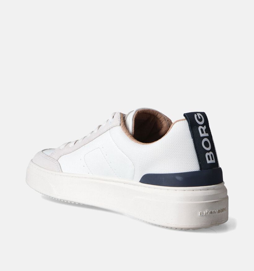 Björn Borg Baskets basses en Blanc pour hommes (352902) - pour semelles orthopédiques