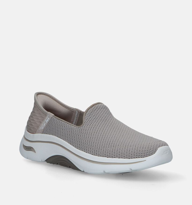Skechers Go Walk Arch Fit Delora Blauwe Instappers voor dames (351915) - geschikt voor steunzolen