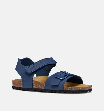 Geox Sandales Cognac/Bleu/Vert