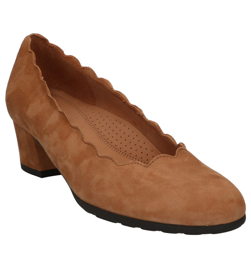 Gabor Cognac Pumps in nubuck (282462)