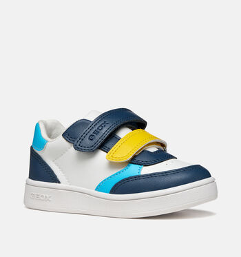 Geox Sneakers Wit/Navy/white