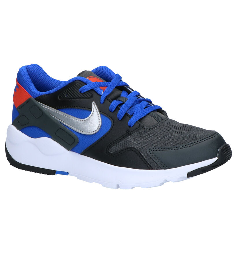 Nike LD Victory Blauwe Sneakers in kunstleer (266175)