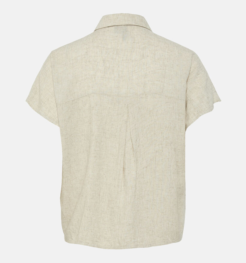 Pieces Pia Beige Hemd voor dames (351113)