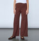 Sisters Point Glut Pantalons classiques en Marron pour femmes (381185)