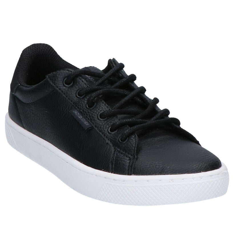 Jack & Jones JR Trent Baskets en Noir en simili cuir (255229)