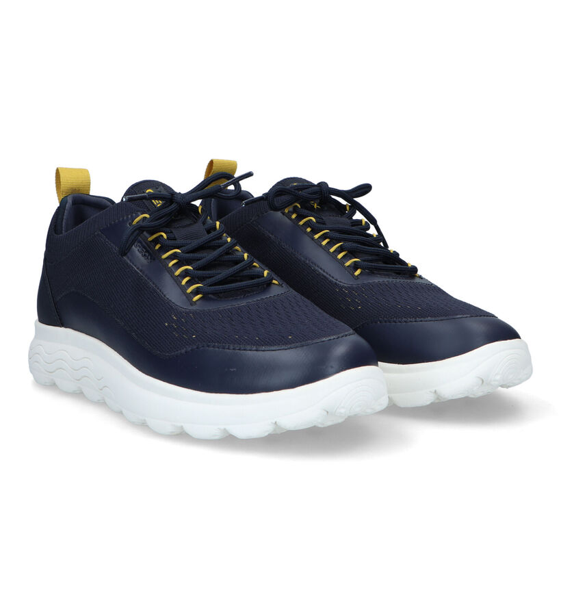 Geox Spherica Blauwe Sneakers voor heren (326742) - geschikt voor steunzolen