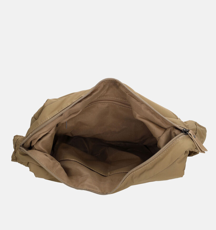 Beagles Donkerbeige Schoudertas Groot voor dames (374355)