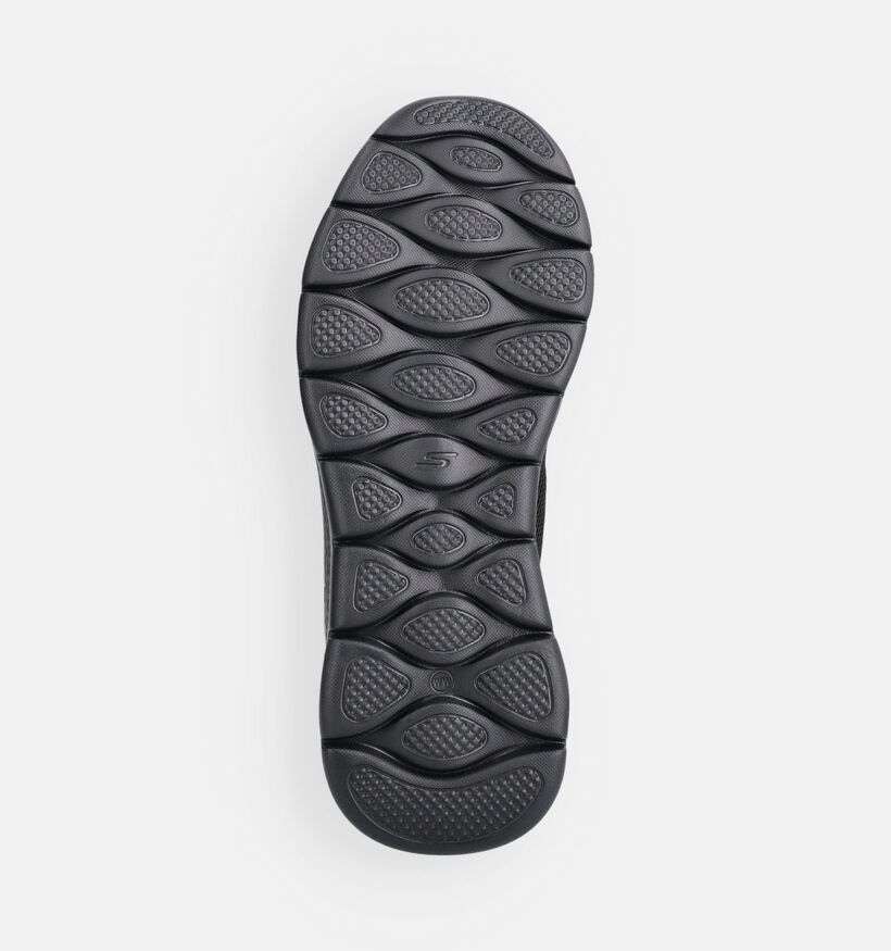Skechers Go Walk Flex Slip-ons en Noir pour hommes (375630) - pour semelles orthop&eacute;diques