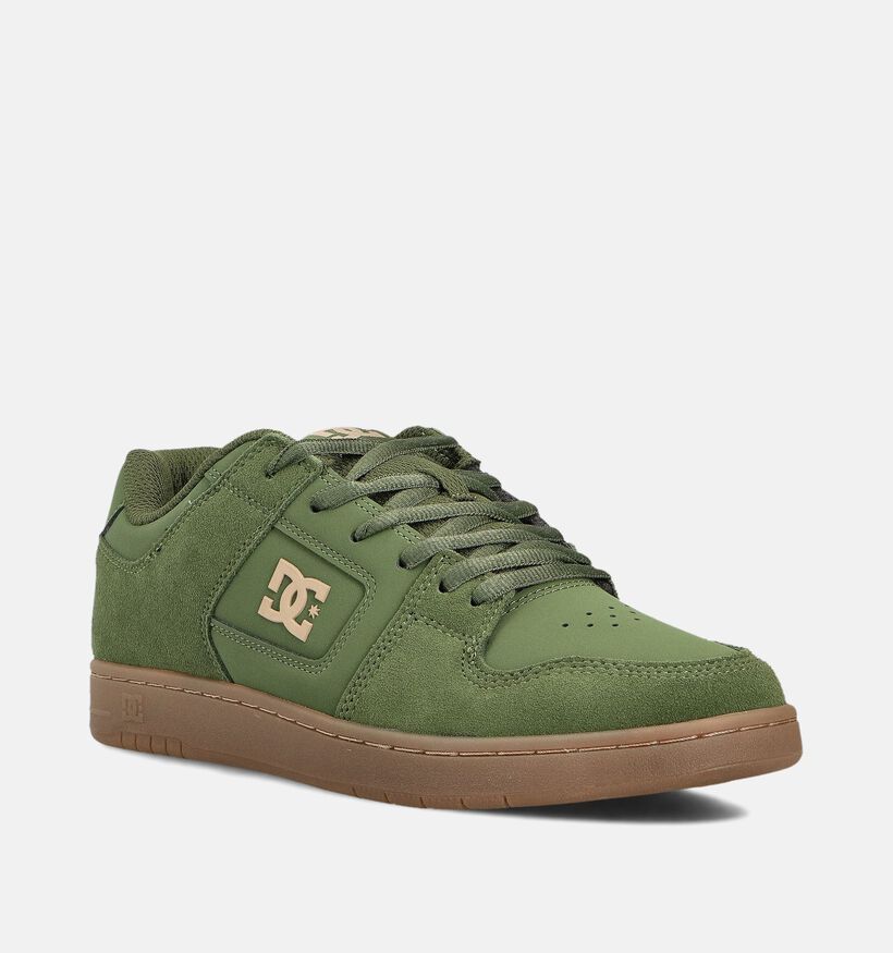 DC Shoes Manteca 4 Baskets en Vert pour hommes (360773) - pour semelles orthopédiques