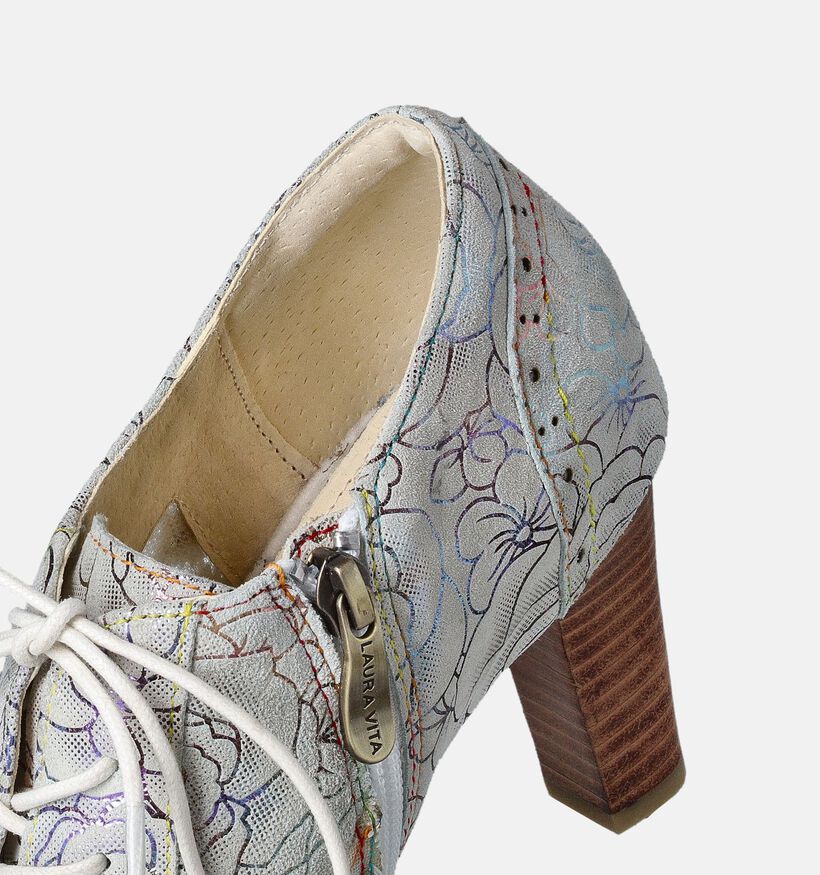 Laura Vita Alcbaneo Chaussures à lacets en Beige pour femmes (356716)