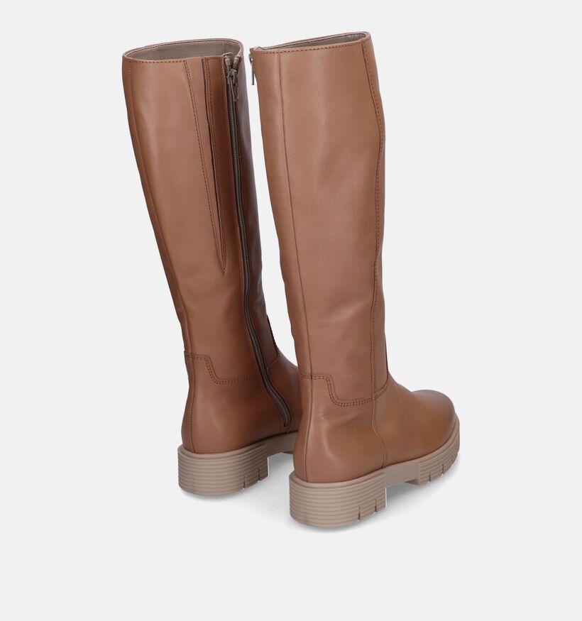 OptiFit Bottes hautes en Camel pour femmes (315160) - pour semelles orthopédiques