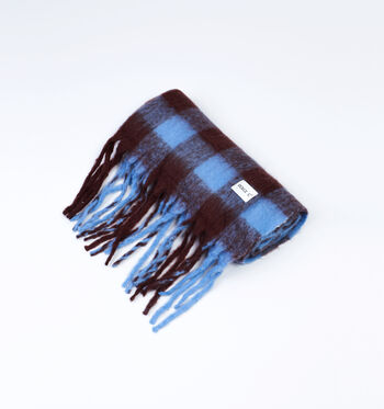 Dolce C. Sjaals Oranje/Blauw/Roze/Groen