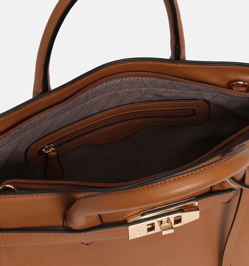 L.Credi Konstanze Sac &agrave; main en Cognac pour femmes (379583)