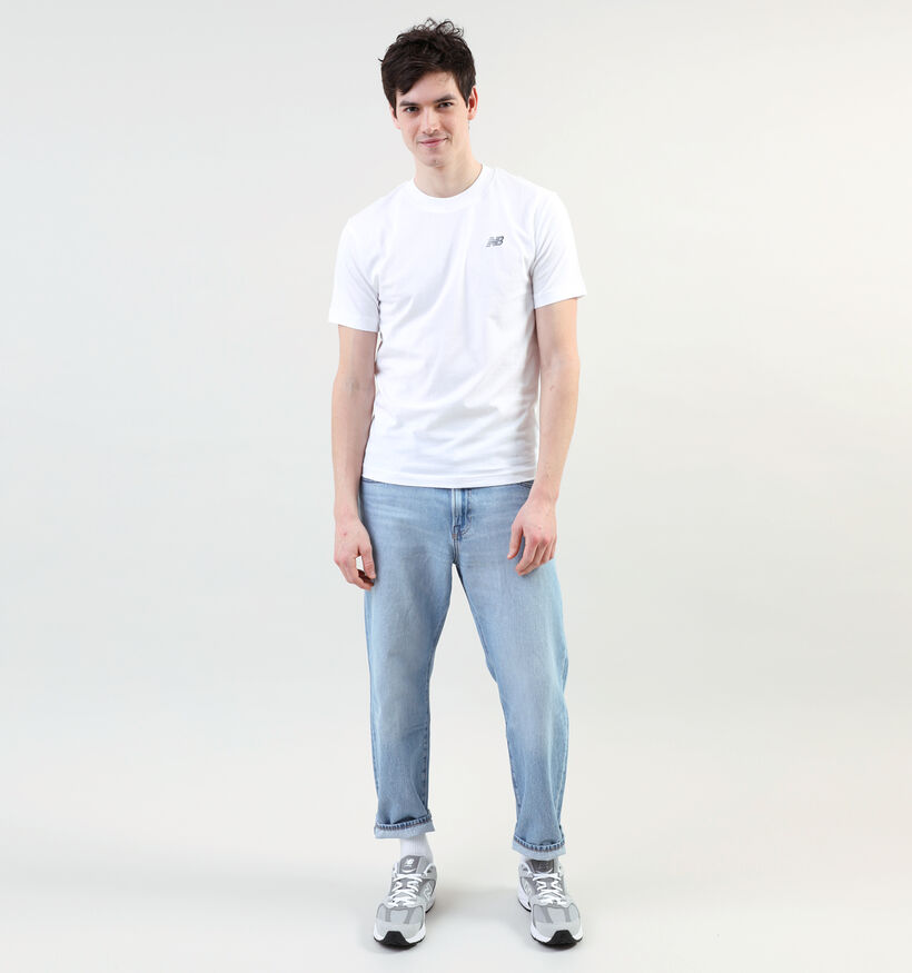 New Balance Wit T-shirt voor heren (354003)