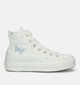 Converse Chuck Taylor All Star Lift Platform Witte Sneakers in stof (327854)