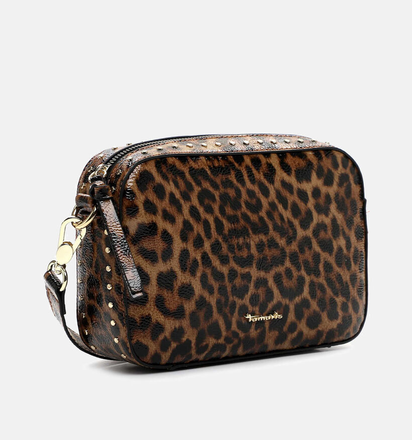 Tamaris Georgiana Leopard Sac porté croisé en Marron Tamaris Georgiana Leopard Sac porté croisé en Marron pour femmes (363222)