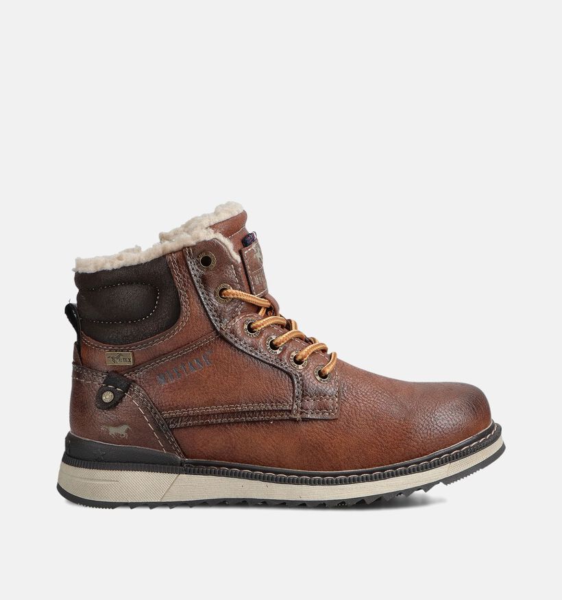 Mustang Cognac Warme Boots voor jongens (380747)