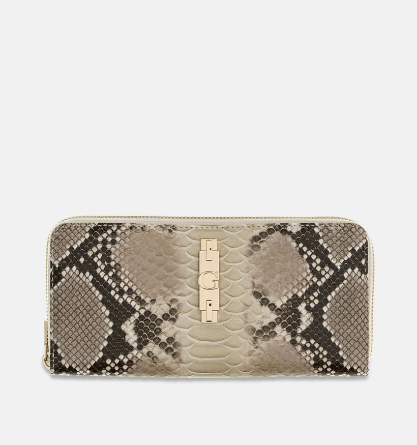 Guess Greige Ritsportemonnee met Polsbandje voor dames (381230)