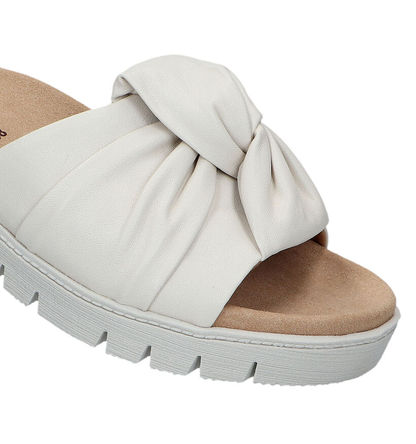 Gabor Best Fitting Ecru Slippers voor dames (323428)