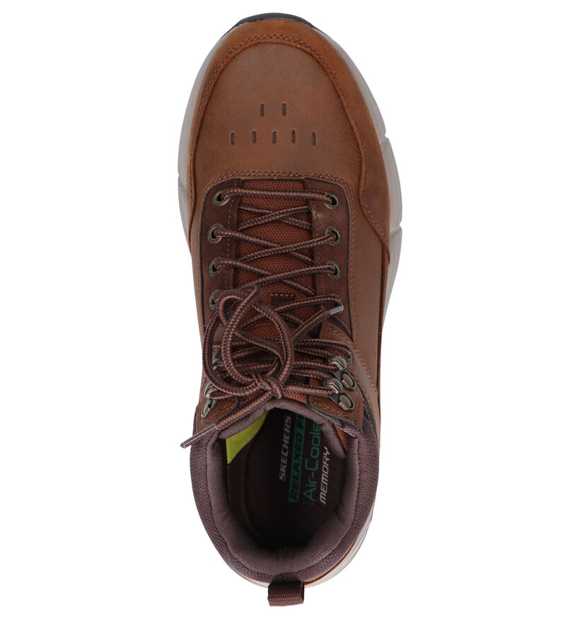 Skechers Metco Boles Bruine Boots in kunstleer (257949)