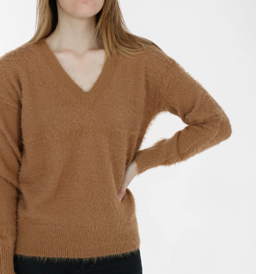 Vero Moda Poilu Bruine Trui (284390)
