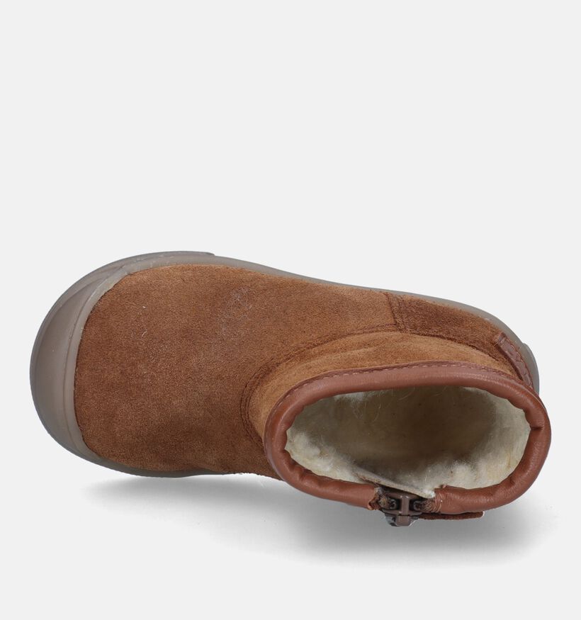 Milo & Mila Boots pour bébé en Cognac pour filles, garçons (329703)