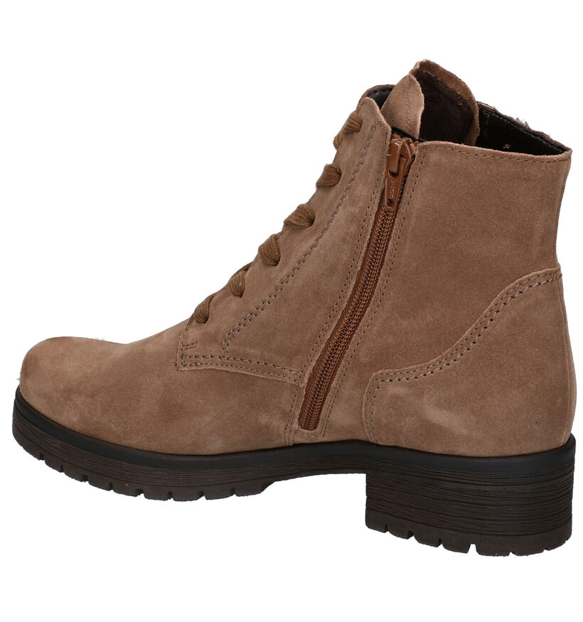 Gabor OptiFit Taupe Bottines in nubuck (282403)