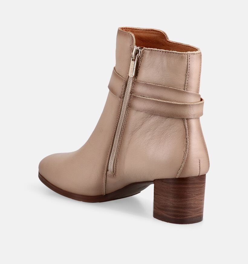 Pikolinos Calafat Beige Enkellaarzen met Hak voor dames (379207)