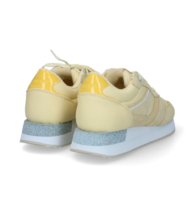 Mexx Jazzy Gele Sneakers voor dames (317404) - geschikt voor steunzolen