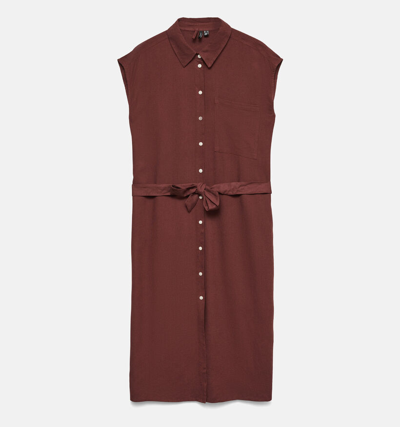 Vero Moda Mymilo Robe en Bordeaux pour femmes (367226)