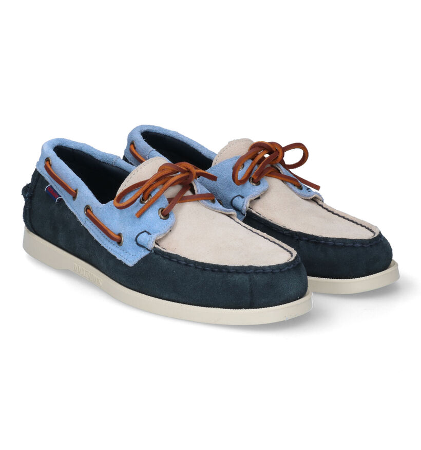 Sebago Dockside Portland Flesh Out Kaki Bootschoenen voor heren (336839)