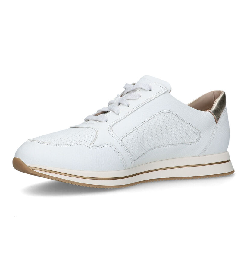 Mephisto Leeni Witte Sneakers voor dames (354286) - geschikt voor steunzolen