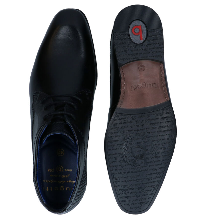 Bugatti Mattia Chaussures habillées en Noir en cuir (281778)