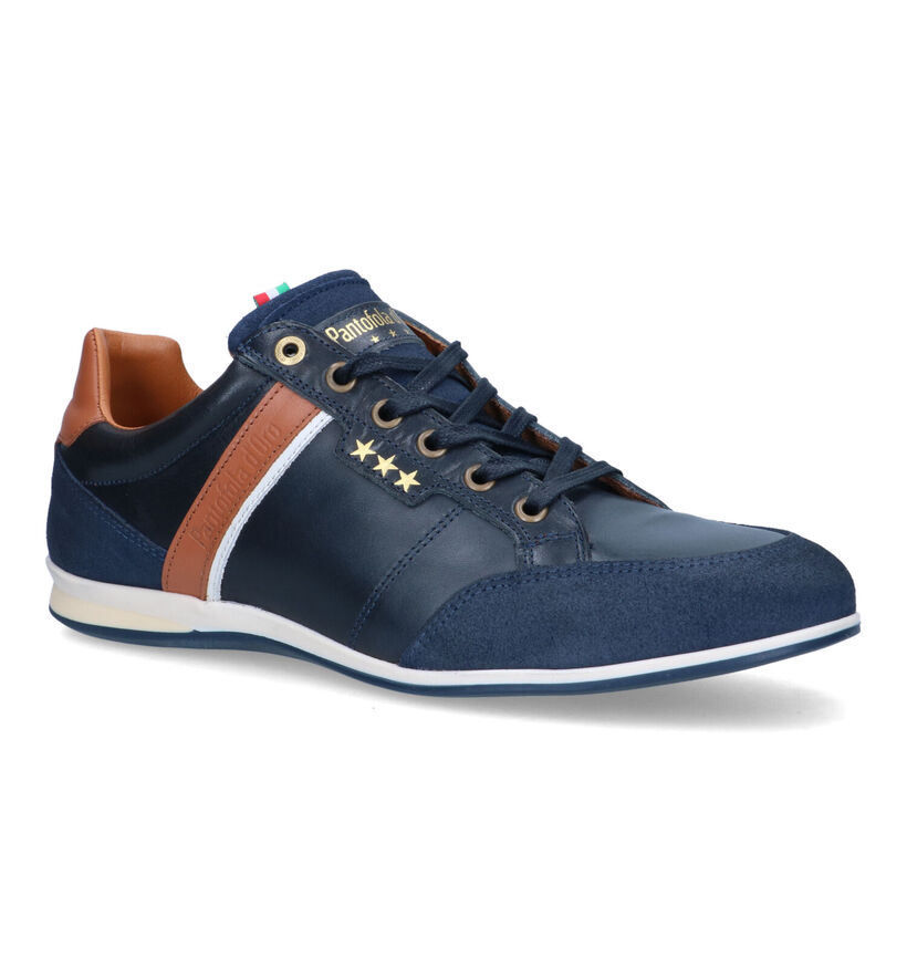 Pantofola d'Oro Roma Cognac Veterschoenen voor heren (322042) - geschikt voor steunzolen