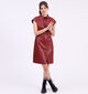 Vila Odine Robe chemise en Bordeaux pour femmes (317884)