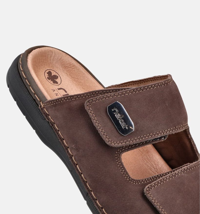 Rieker Bruine Comfortslippers voor heren (370508)