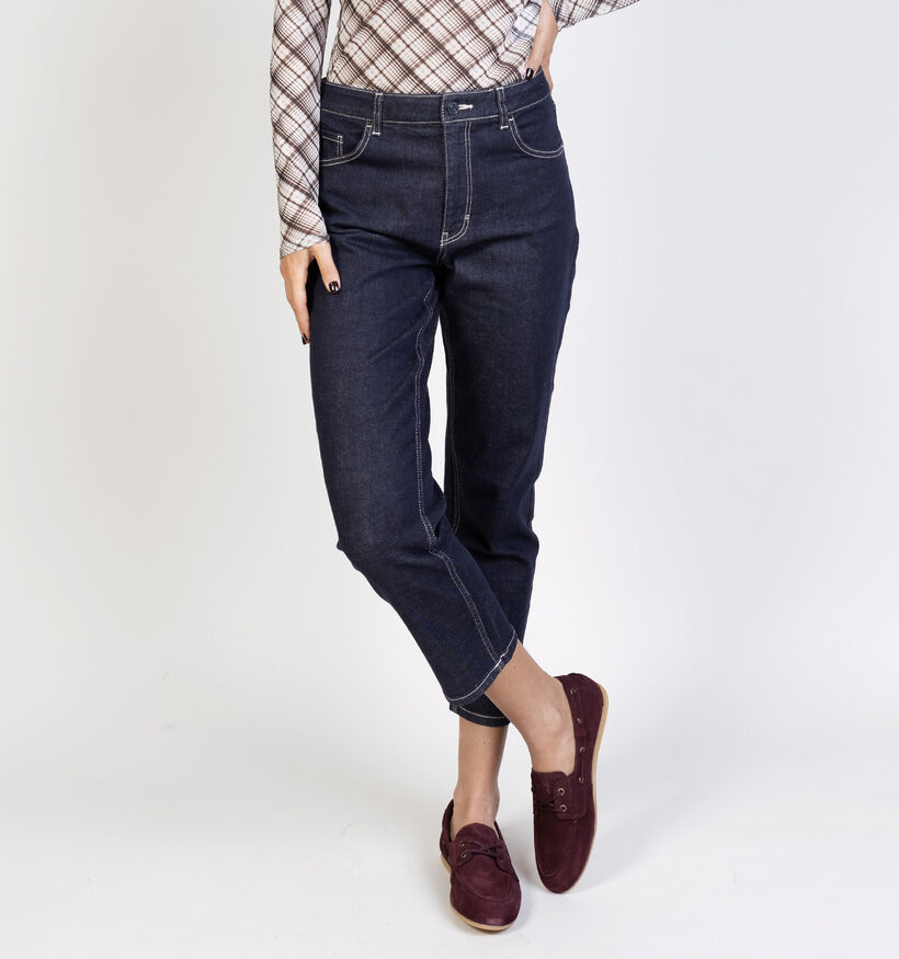 comma Straight leg jeans en Bleu pour femmes (364868)