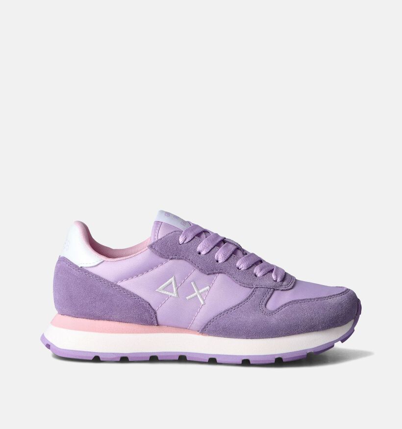 Sun68 Ally Solid Nylon Baskets en Lilas pour femmes (351687) - pour semelles orthopédiques